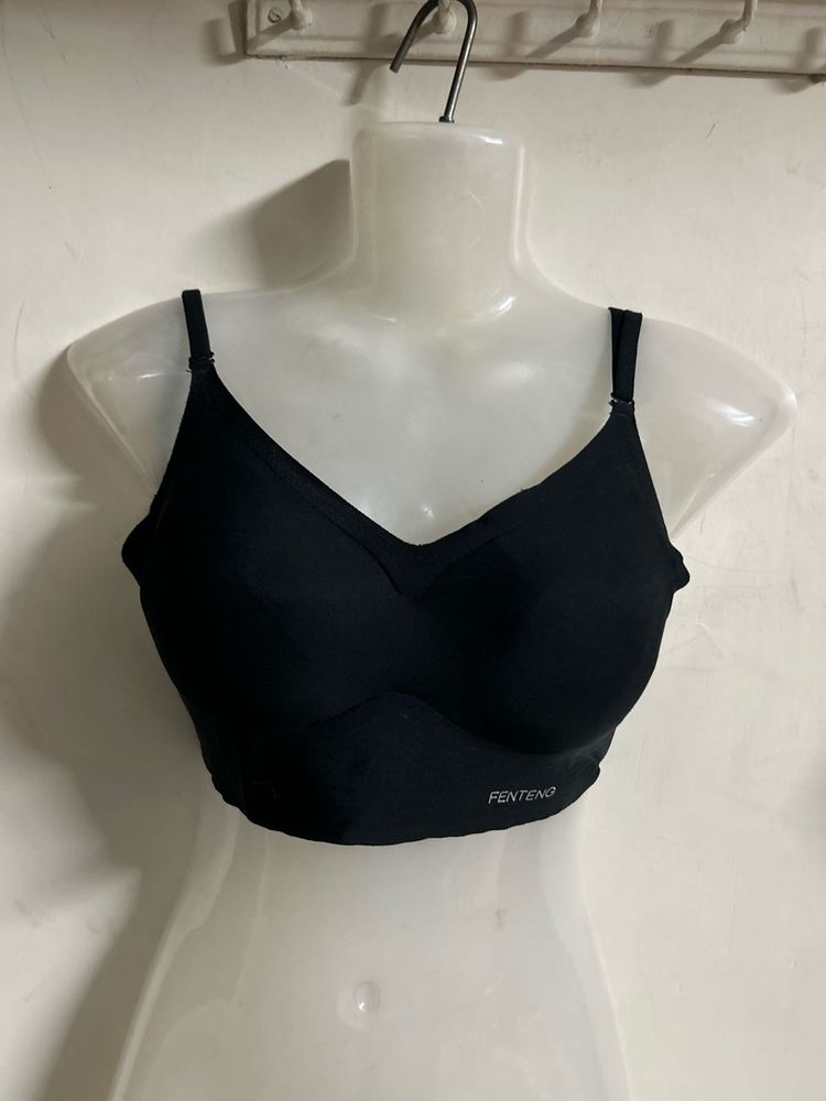 Comfortable Black Bra