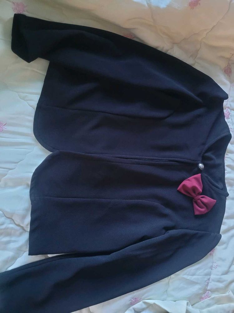 Cute Black Bolero Sweater
