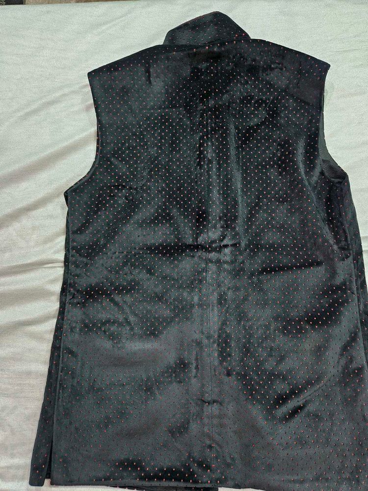 Men's Black Nehru Jacket