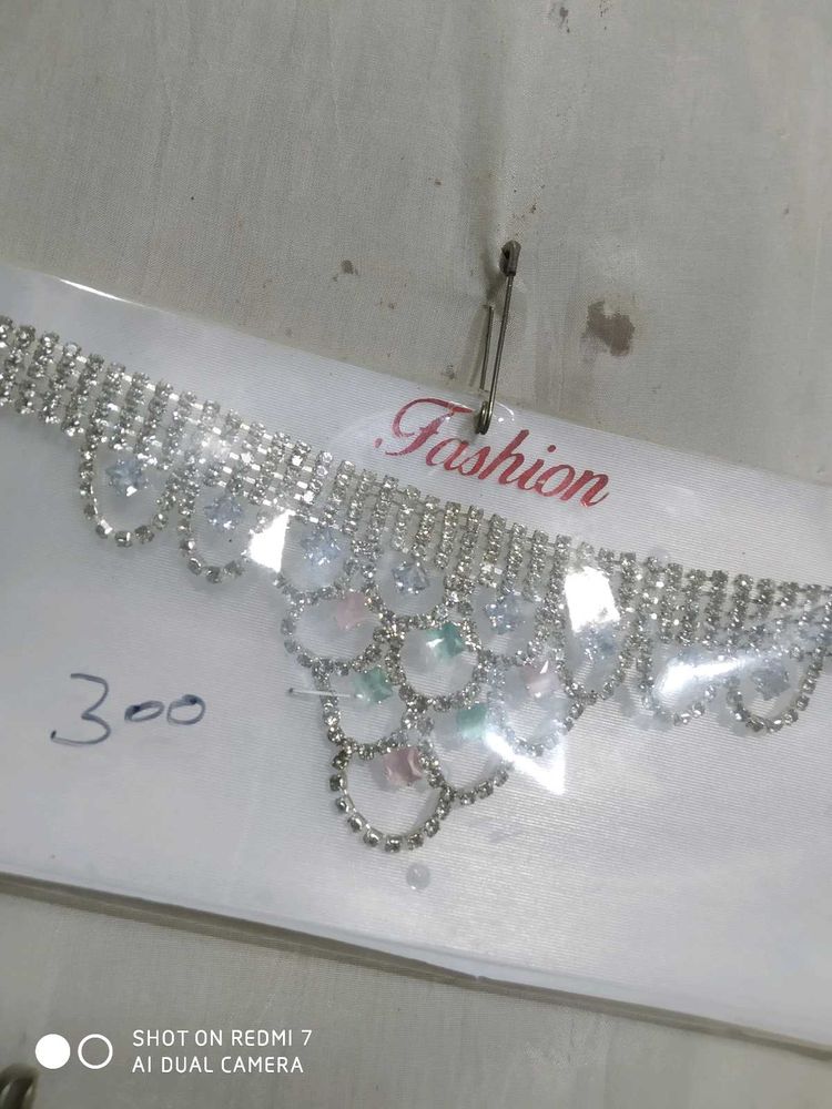 Sparkling Rhinestone Kamarbandh