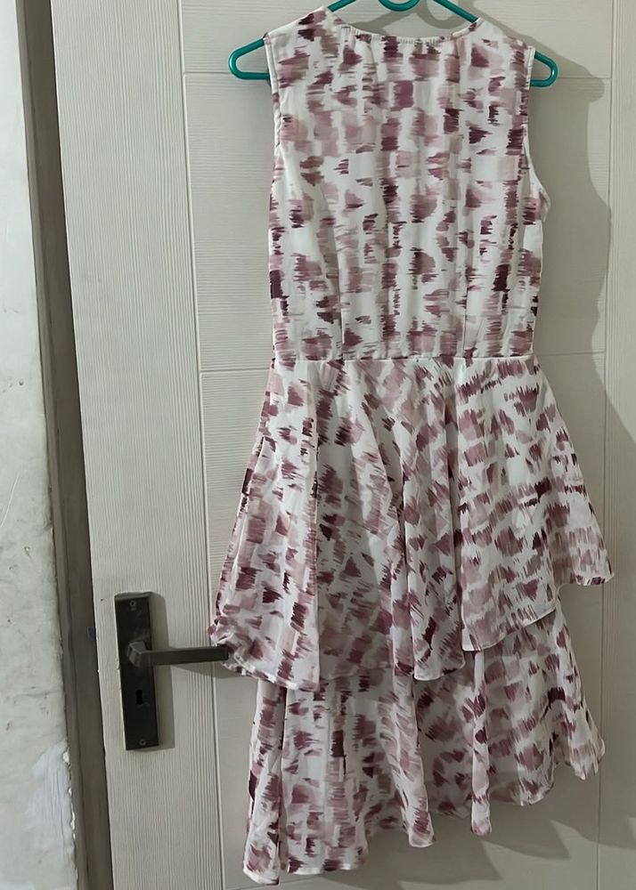 Tiered Sleeveless Mini Dress