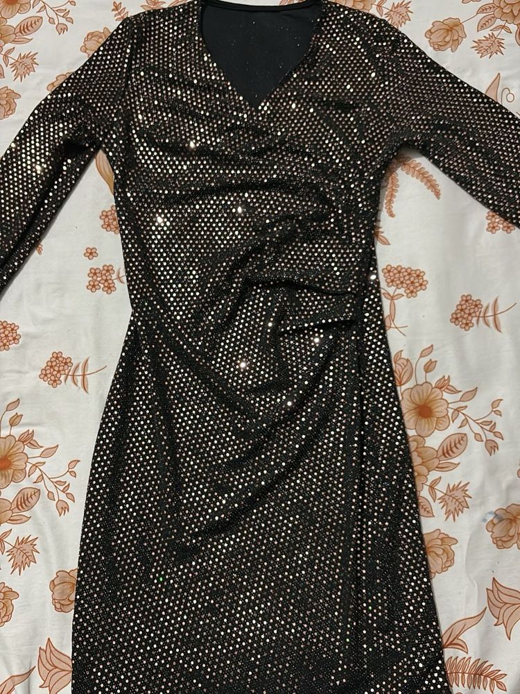 Sparkly Black Dress