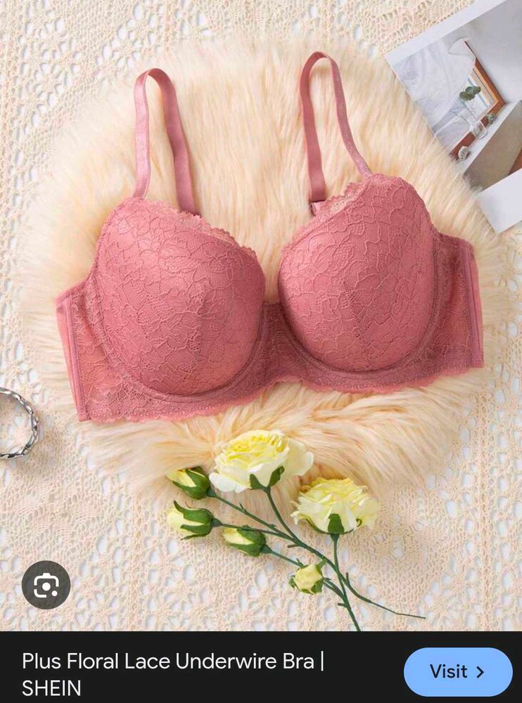 Floral Lace brallete with shop 👍