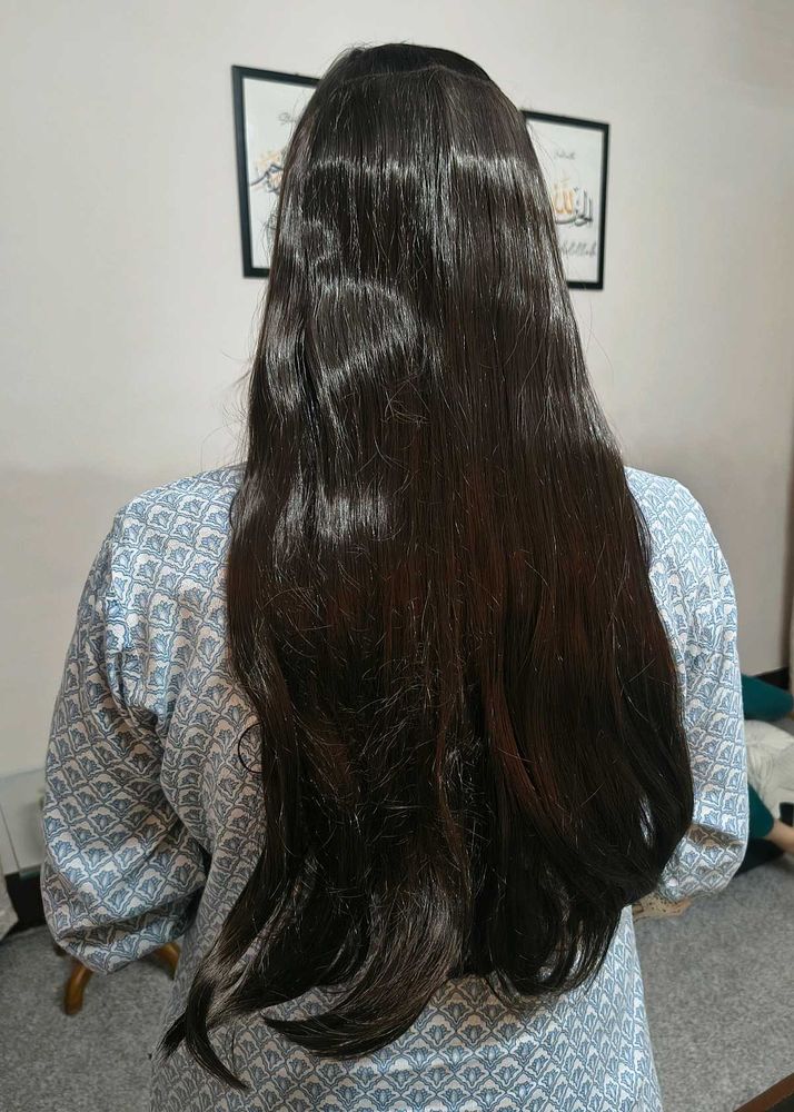 ✨ Long Black Hair Extension/Hair Piece–Stylish