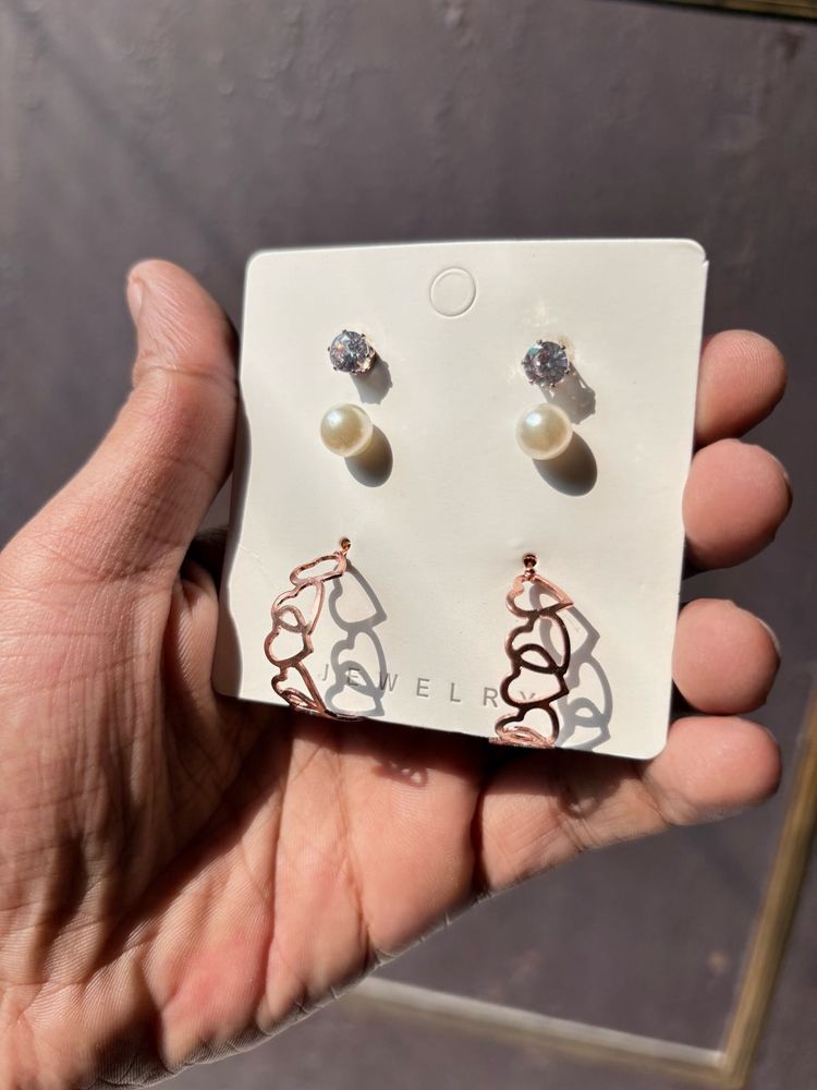 ANTITARNISH Earrings (SET OF 3)