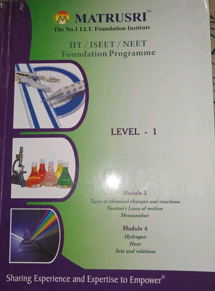 Matrusri IIT/ISEET/NEET Foundation Level 1