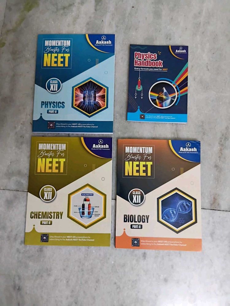 Aakash Momentum Booster For NEET Books