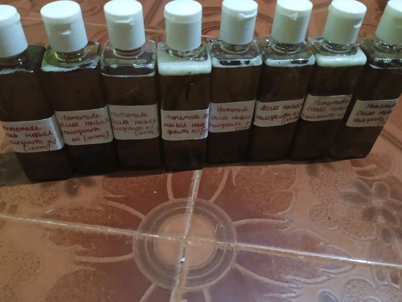 Homemade Secret Herbal Hairgrowth Oil