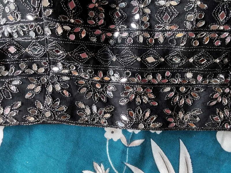 mirror work beautiful Blouse