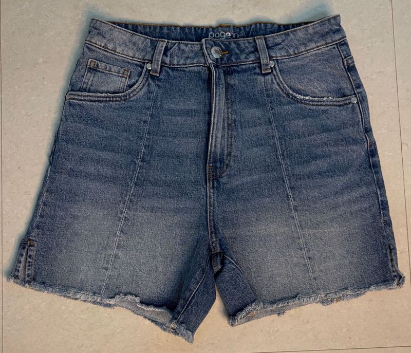 Everyday Blue Denim Shorts 🫐