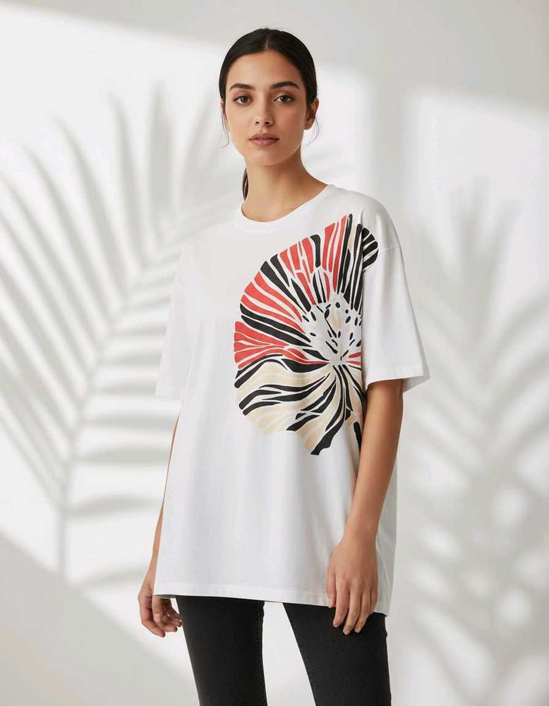 OVERSIZED T-SHIRT WOMEN||ZUDIO