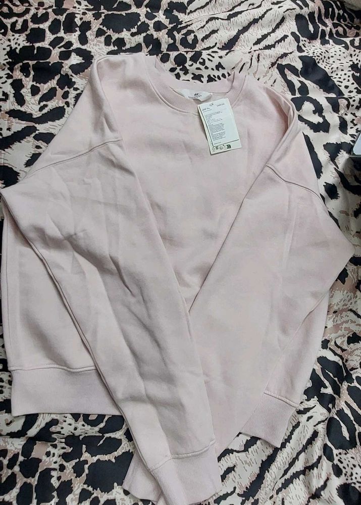 Light Pink Crewneck Sweatshirt
