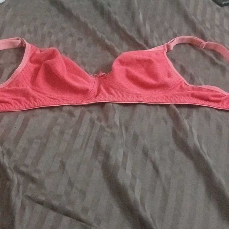 Comfortable Red Everyday Bra