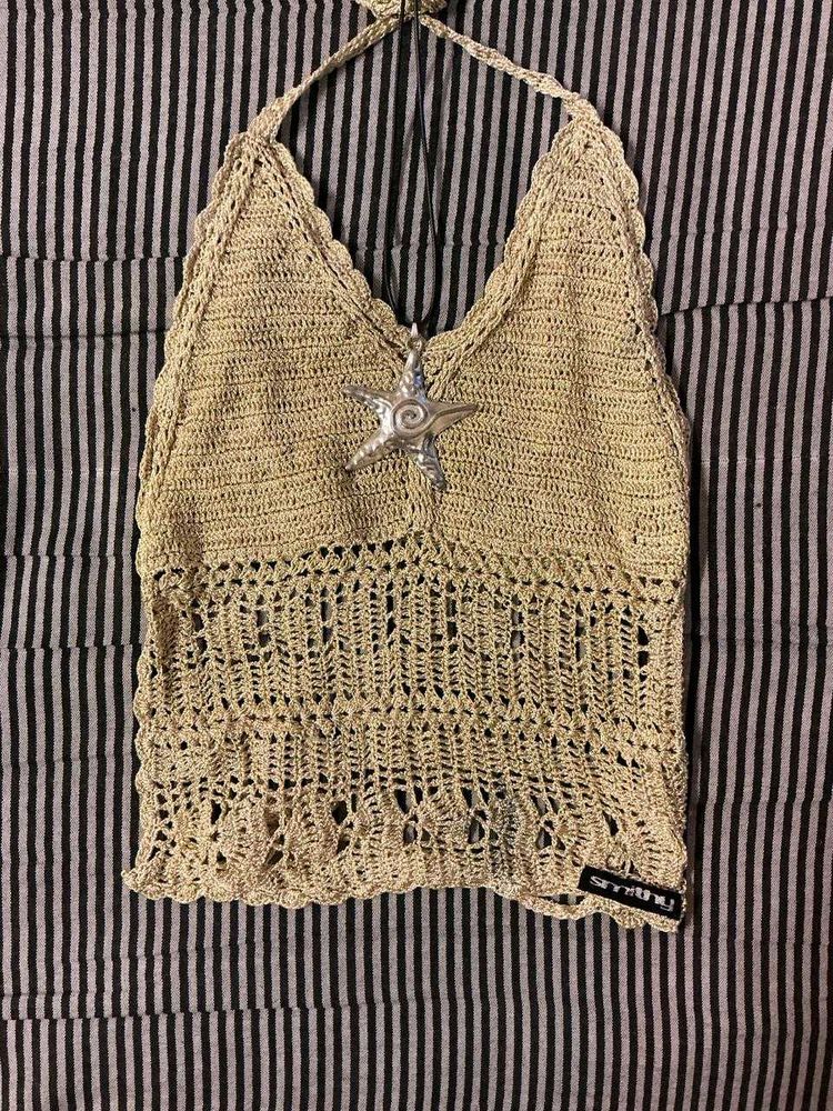 Crocheted Halter Top
