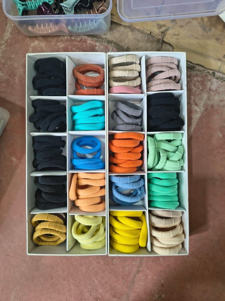 Hair Ties Scrunchies (assorted pack of 10)