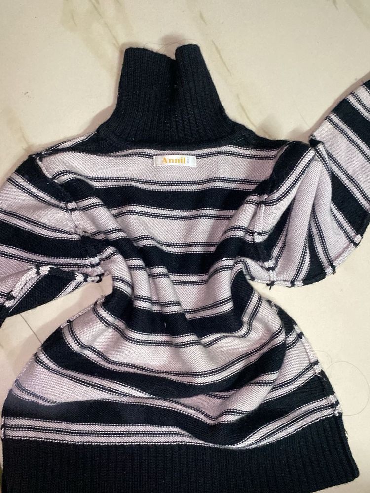 Striped Knit kids Sweater