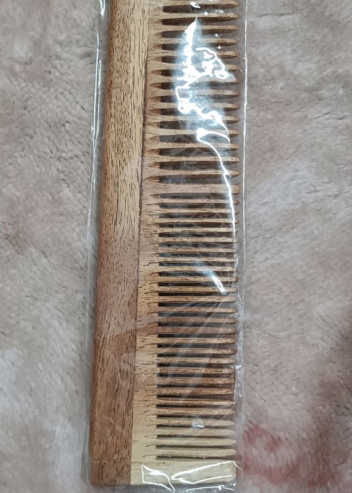 New Neem Wooden Comb