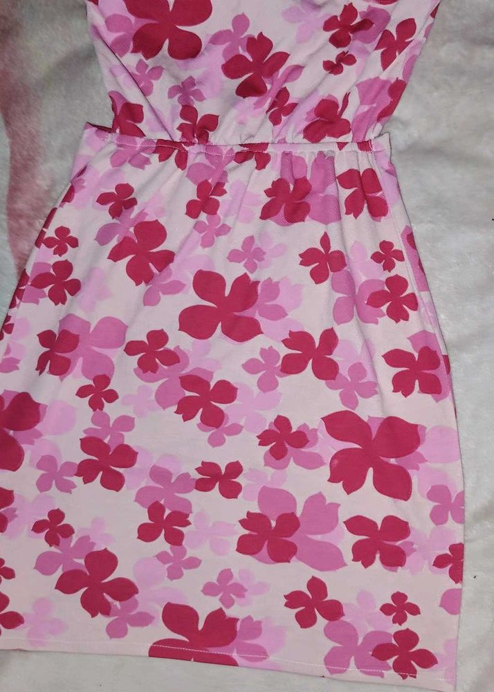 Pink Floral Sundress