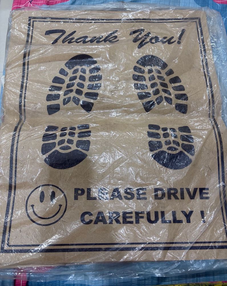 Car Disposable Paper Foot Mat - 60pcs