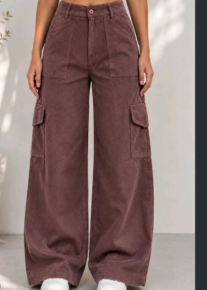 Brown Cargo Pants