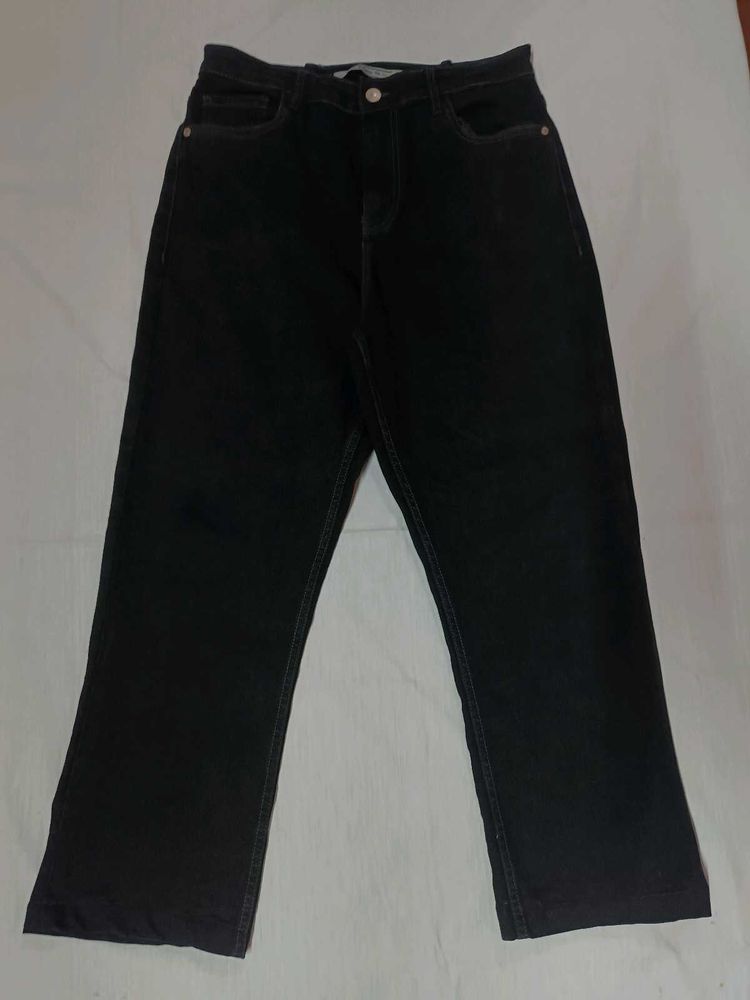 Baggy Black Denim Jeans