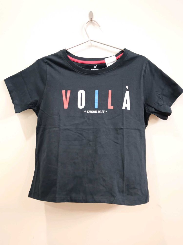 Voila Women's Black Tee