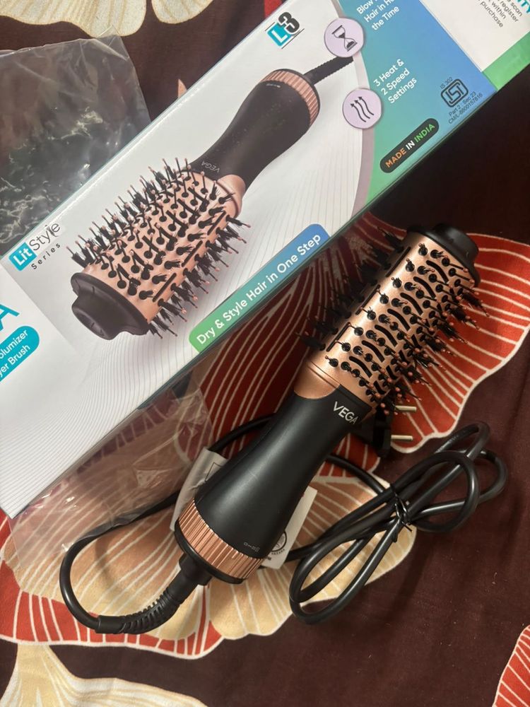 vega litstyle l3 volumiser hair dryer brush