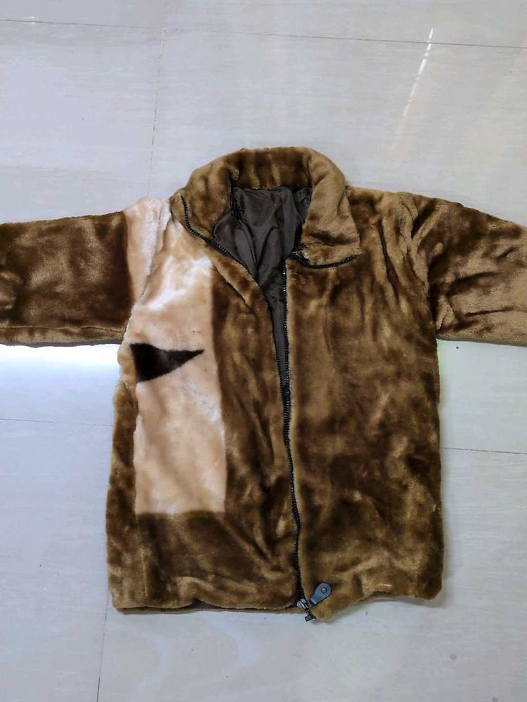 Stylish Faux Fur Jacket