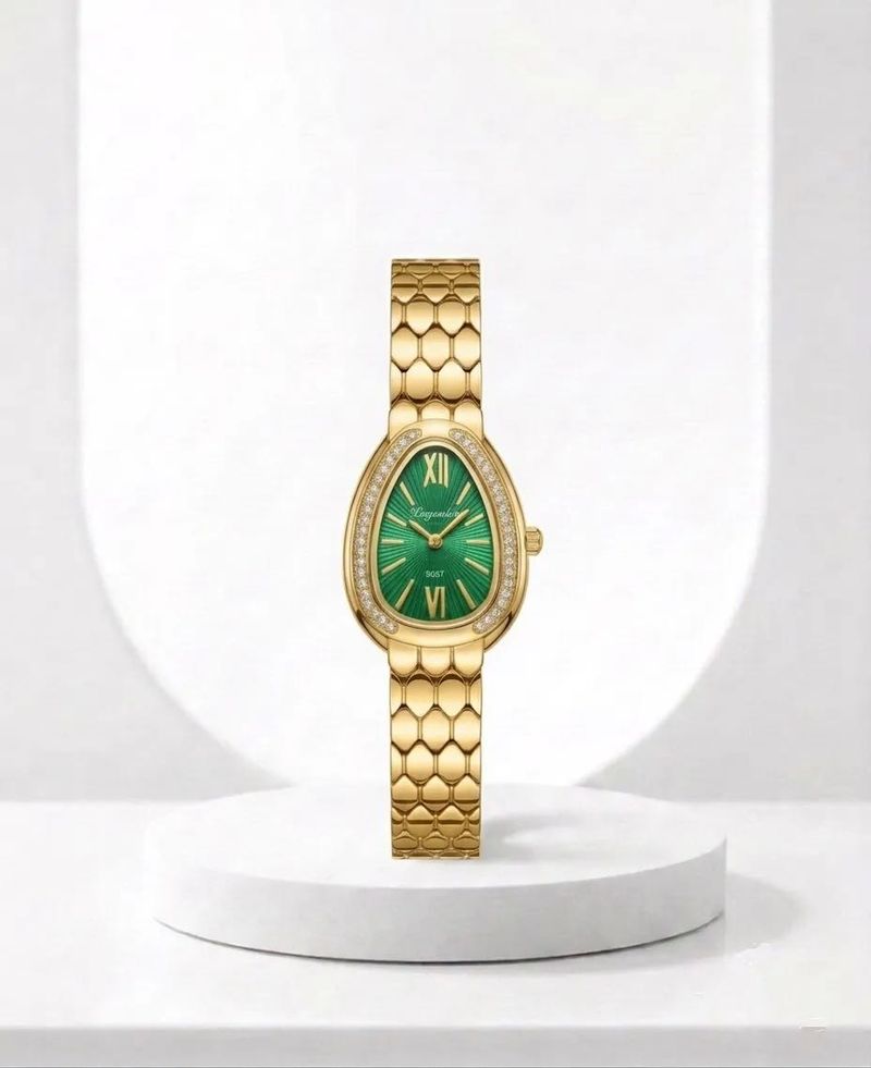 Seravelle Green Dial Watch