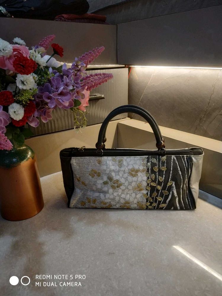 Stylish Bag with Floral Design