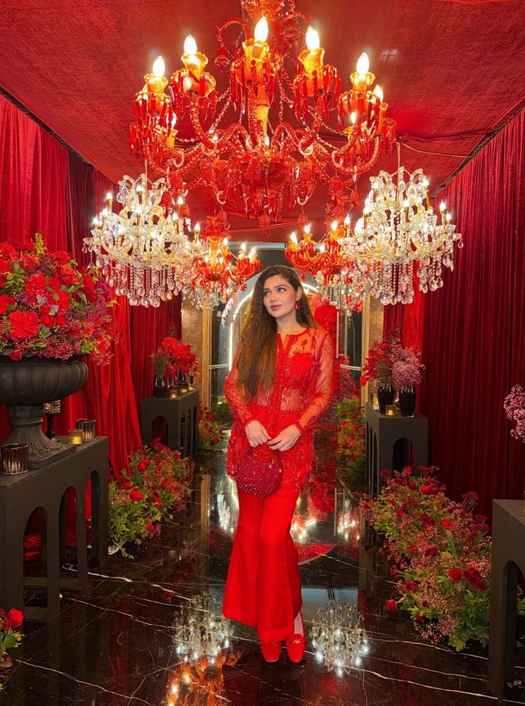 Elegant Red Ethnic Kurta Set