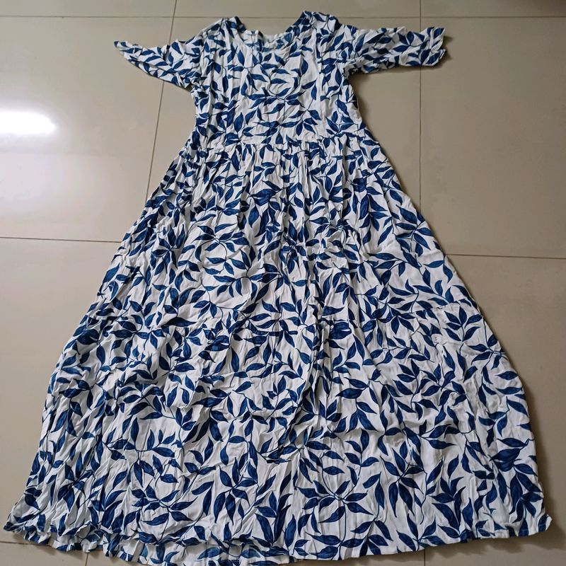 New ANARKALI Maternity Dress