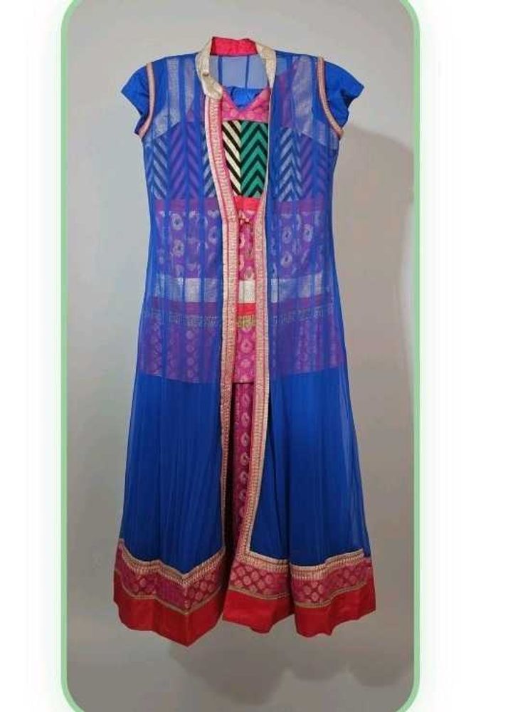 Elegant Blue Ethnic Dress