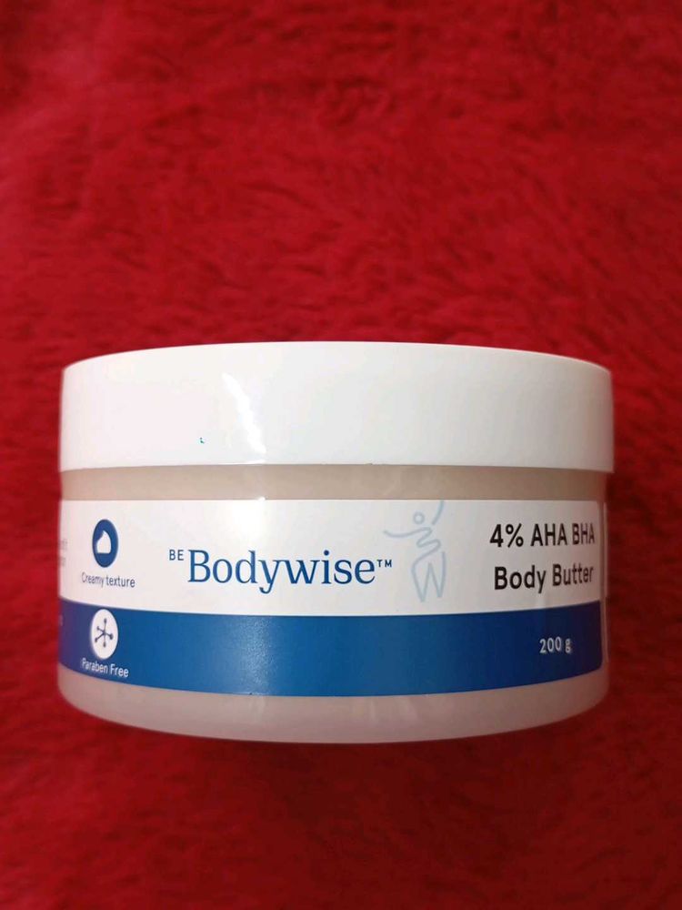 be bodywise AHA BHA body butter