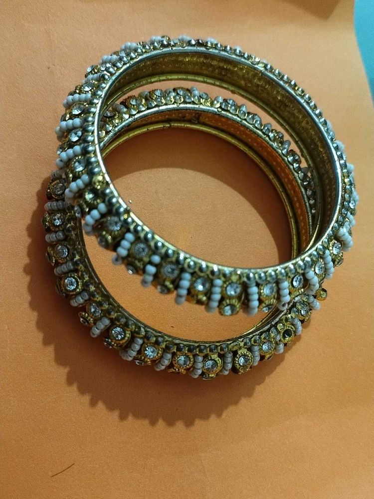 Exquisite Beaded Bangles