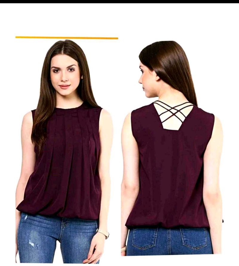 Rare Criss-Cross Top