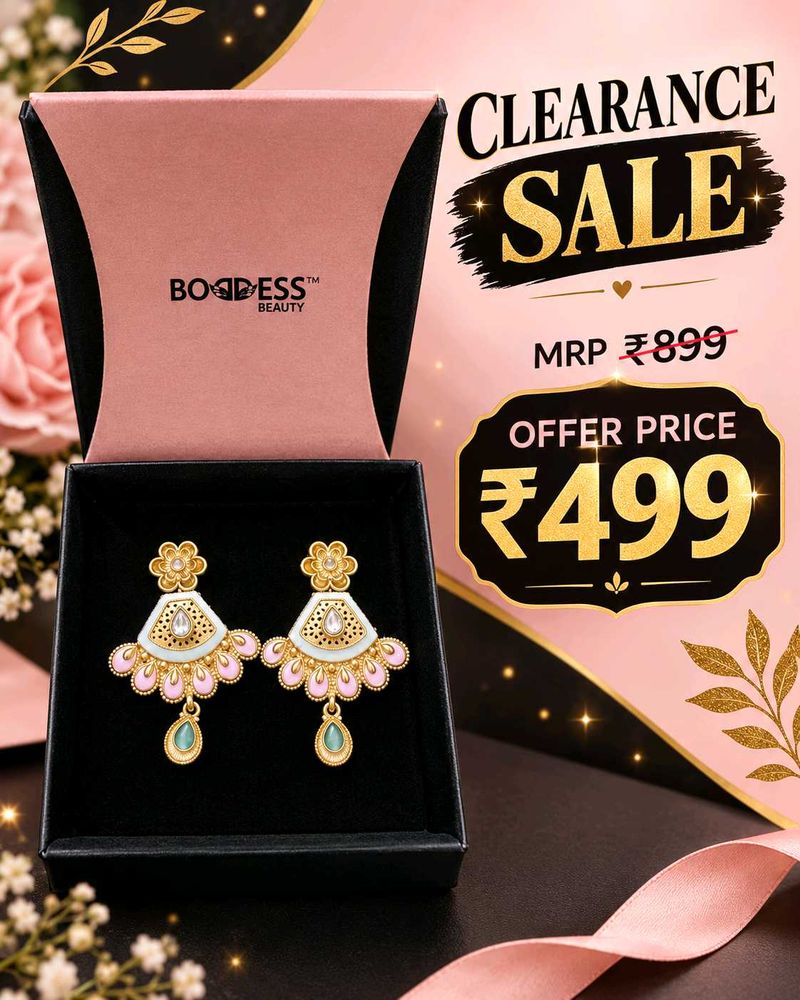 boddess Antique Earrings .