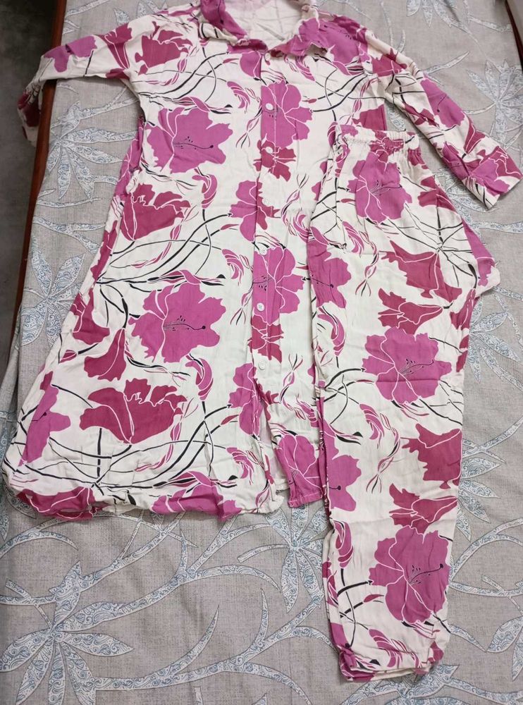 Floral Print Cotton Co-Ord set
