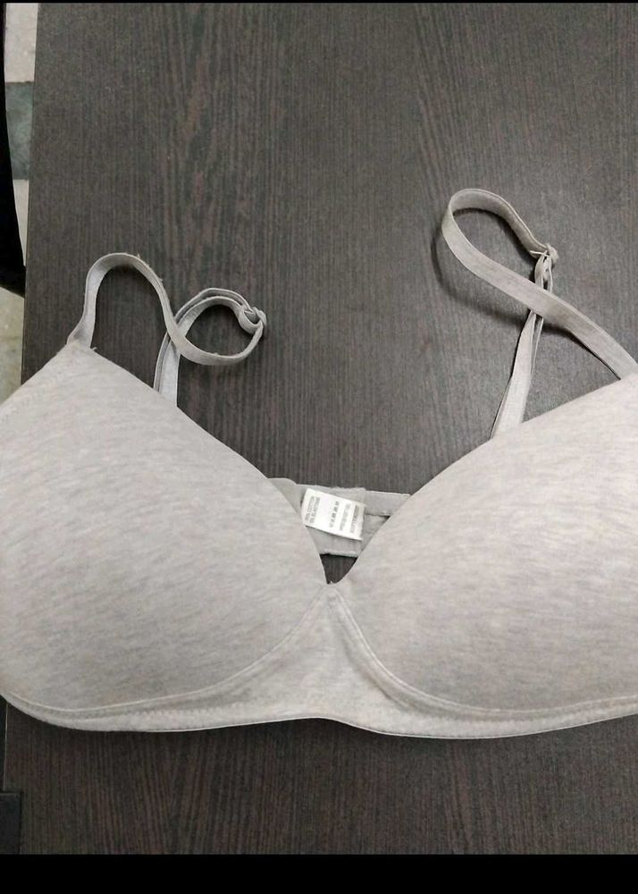 Comfortable Grey Everyday Bra