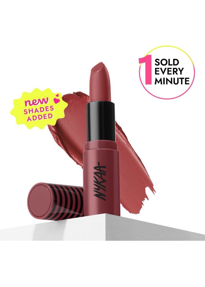 Nykaa Matte Lipstick - vibing solo