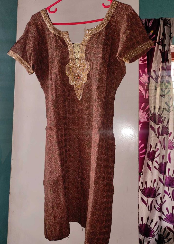 Punjabi Suit with Salwar and Dupatta