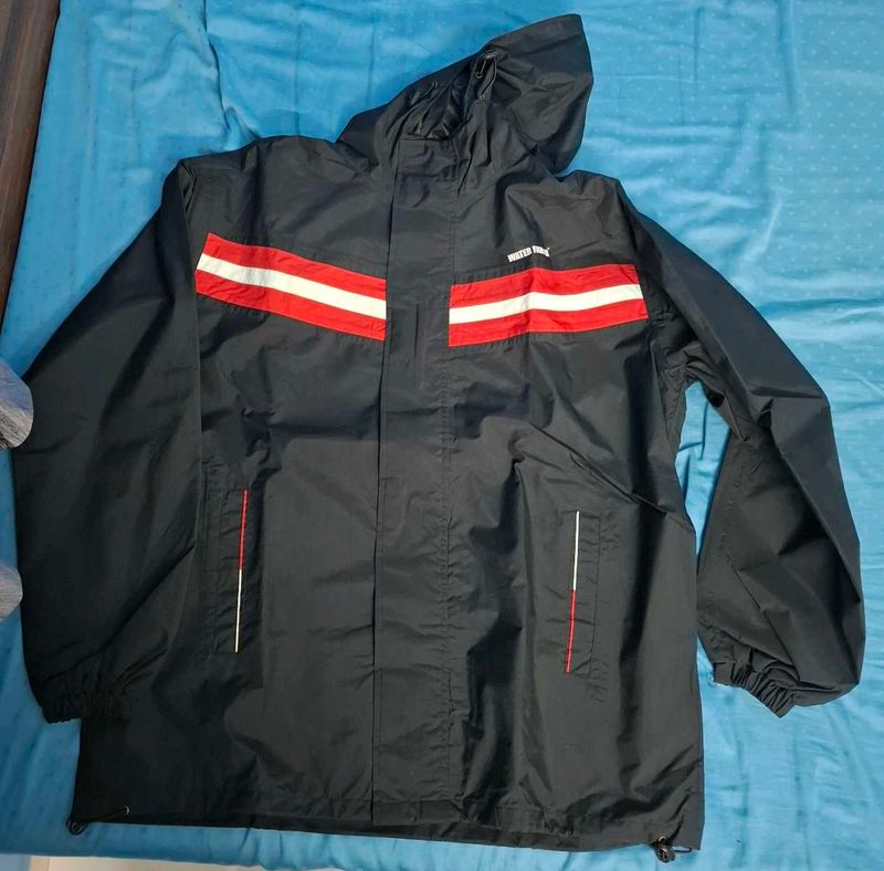 XL Size 46 Inch Men's Raincoat Windcheater Jacket