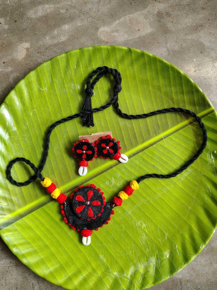 Handcrafted Necklace &amp; Earring Set