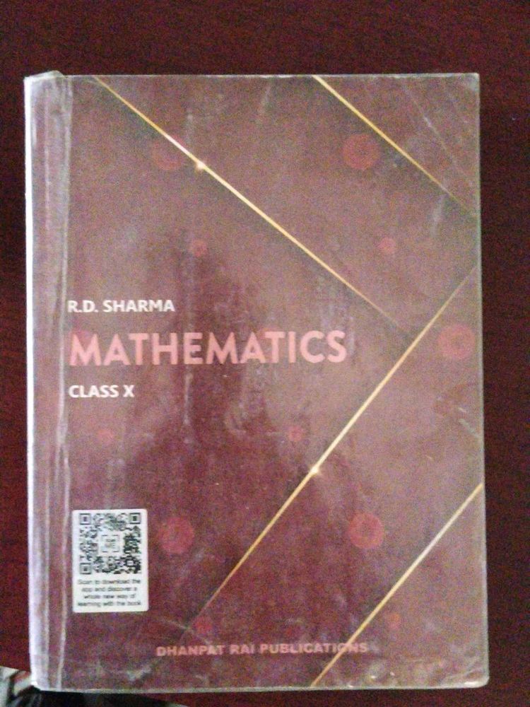 R.D. Sharma Mathematics Class X