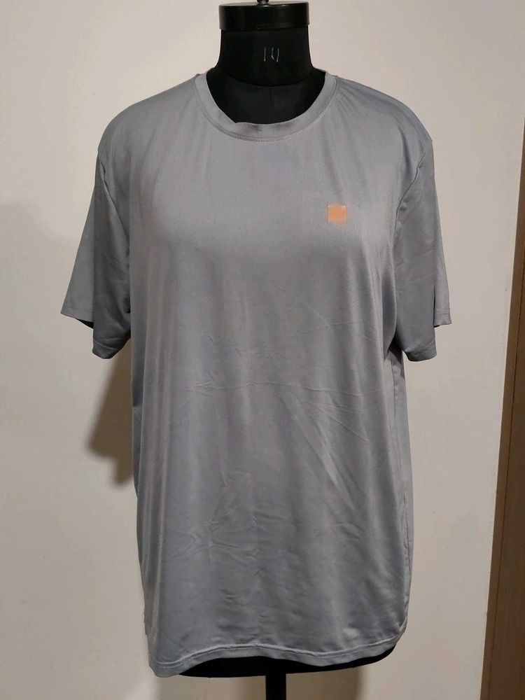 Men's Grey Active T-Shirt