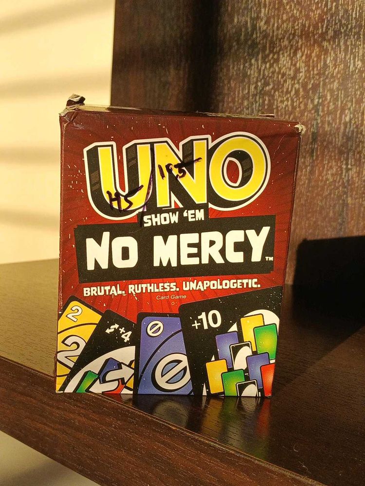 UNO Show 'Em No Mercy Card Game