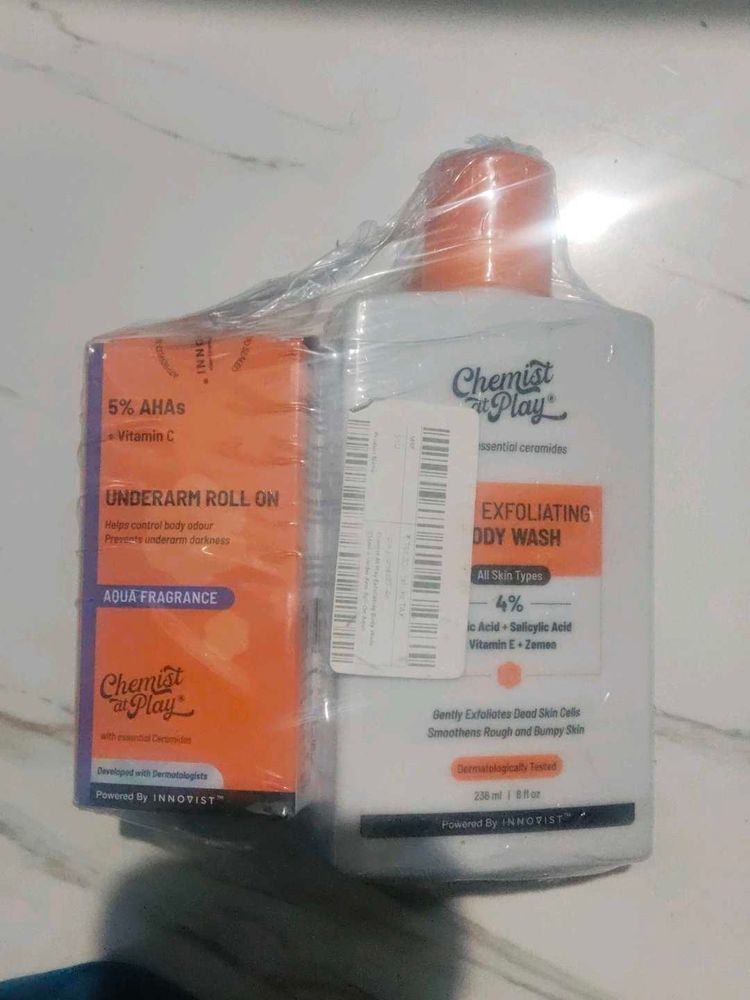 Chemist at Play Underarm Roll On &amp; Body Wash