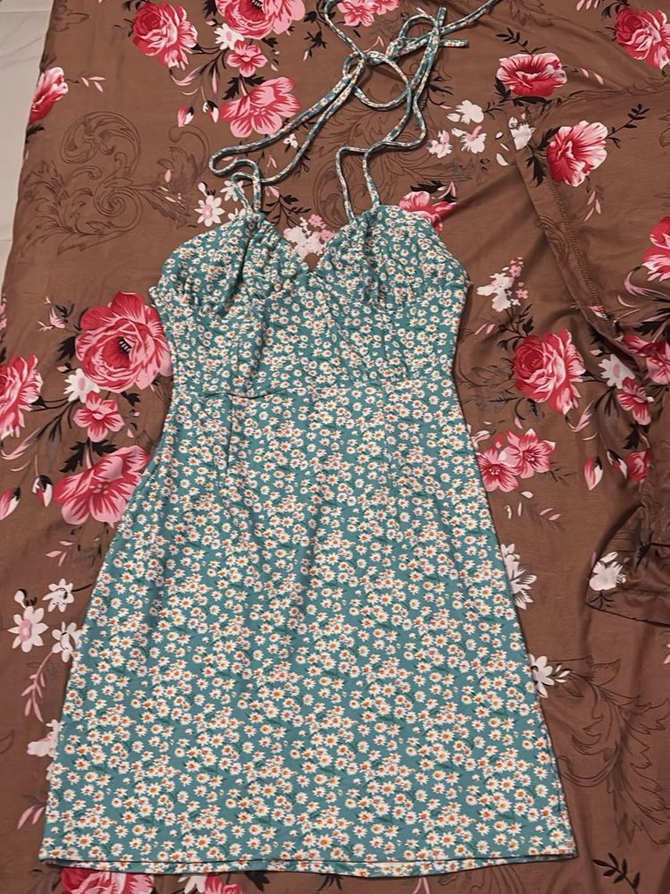 Cute Floral Mini Dress