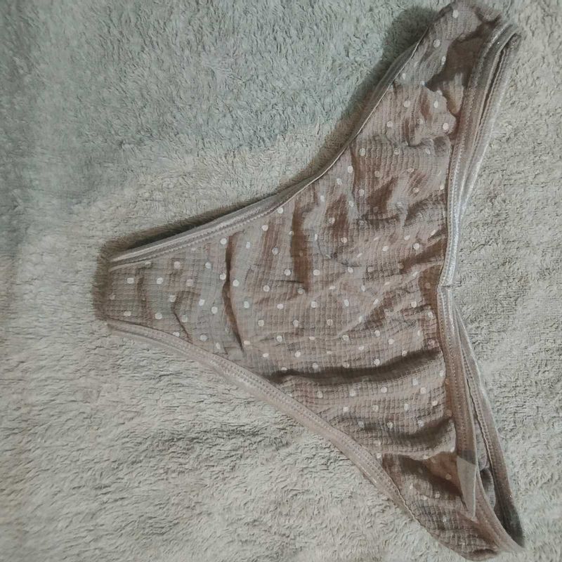 Women's Polka Dot Thong Underwear