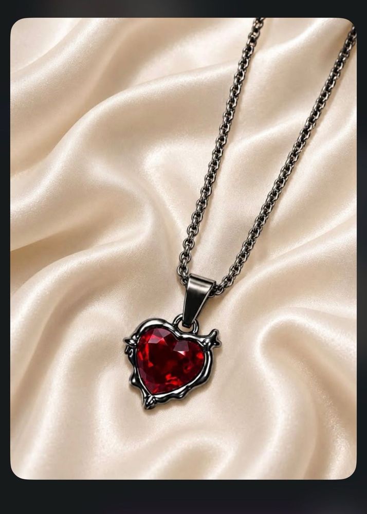 Gothic Heart Necklace